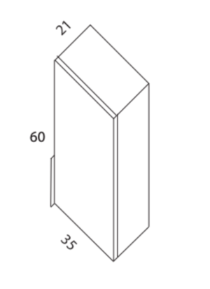 BELENZA - COLGANTE 1 PUERTA 35x60x21